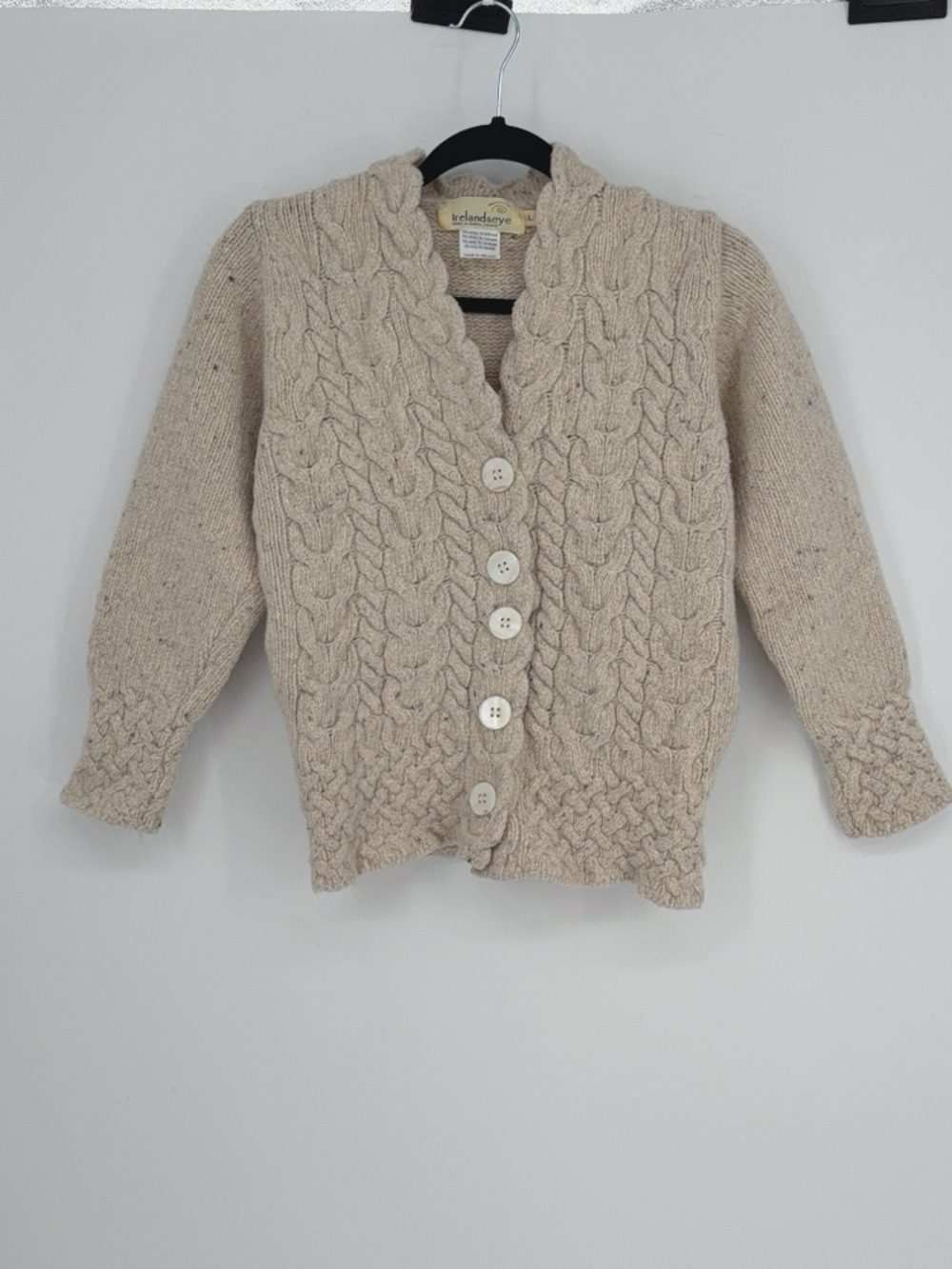 Irelands eye cardigan wool cashmere